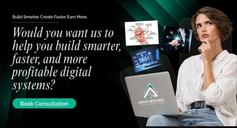 Adus Michael — a Digital Consultant and AI Strategist